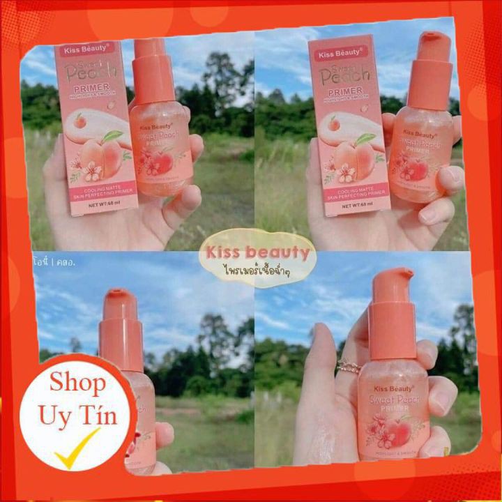 Primer trang điểm Sweet Peach Kiss Beauty hương đào | BigBuy360 - bigbuy360.vn