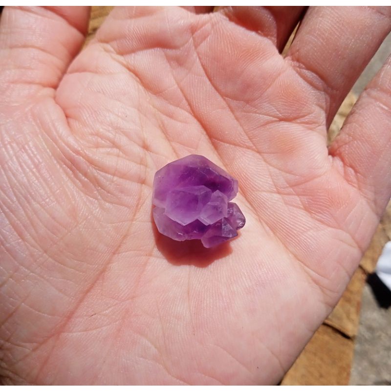Viên thanh tẩy thạch_anh tím Amethyst, làm handmade, trang trí, phong thủy, Mind Stone & Jewelry