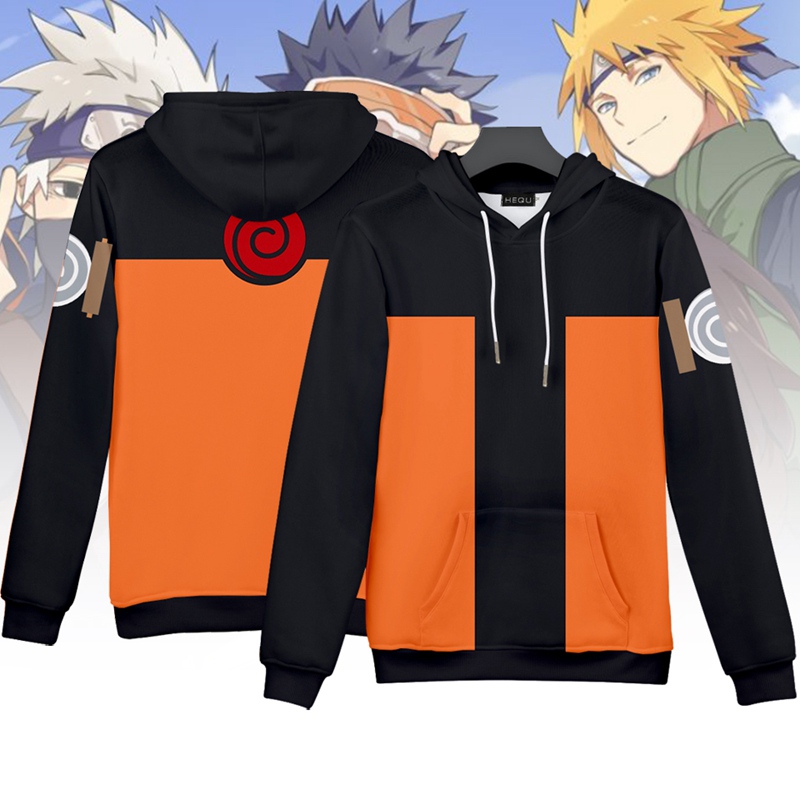 Áo Hoodie In Hình Naruto 3D Cá Tính Dành Cho Nam Nữ