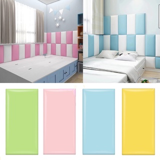 Miếng dán tường/ cạnh giường 3D bằng xốp mềm chống sốc chống va chạm bảo vệ cho trẻ em 