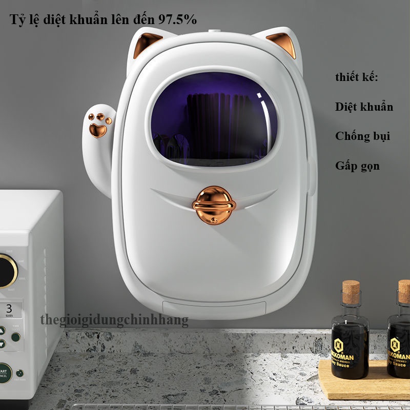 Máy Tiệt Trùng  Đũa Thìa Bằng Tia UV- Hàng Chính Hãng
