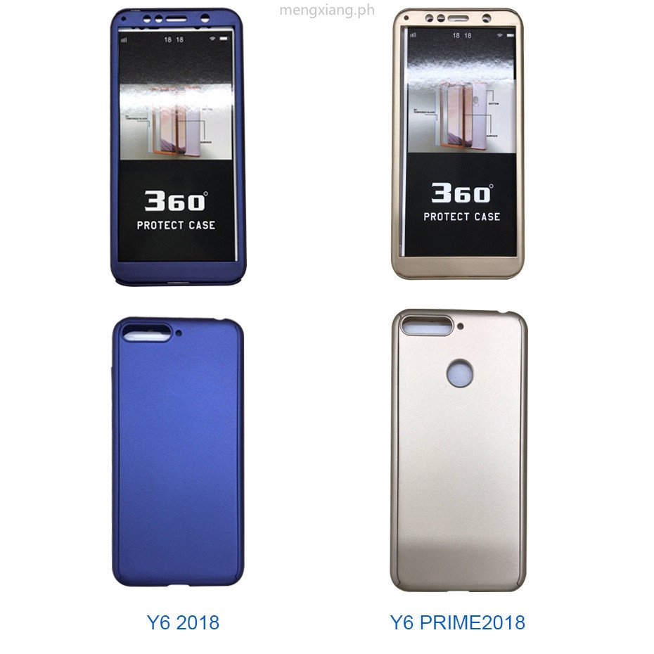 Ốp Lưng Bảo Vệ Toàn Diện 360 Độ Cho Huawei Y9 Y7 Prime Y6 Pro Y6P Y7P 2020 2019 2018