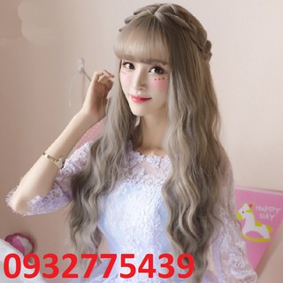 Bộ tóc giả xám khói hàn quốc TG31