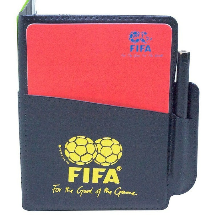 [NEW] Thẻ trọng tài FIFA thể thao cao cấpa