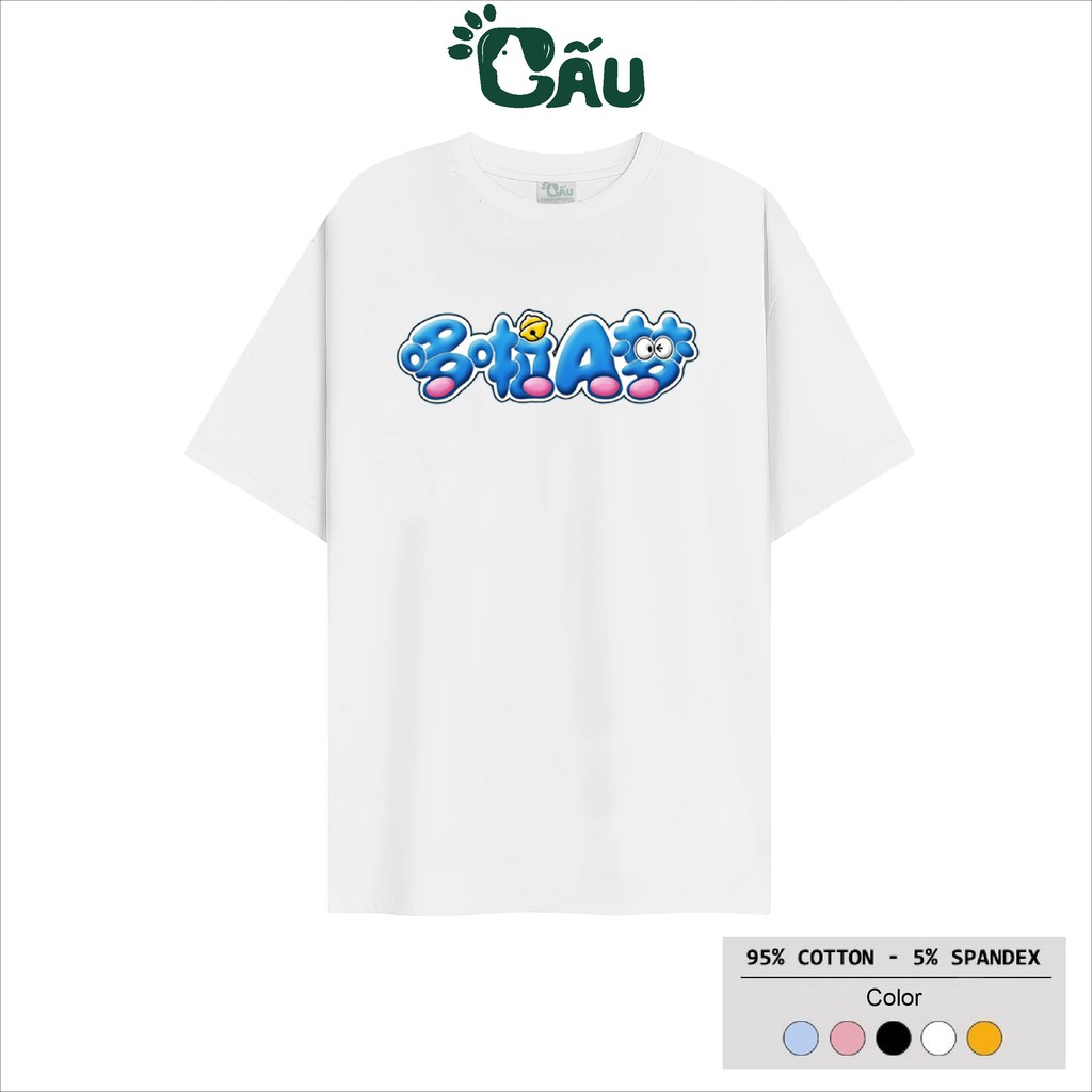 Áo thun tay lỡ Gấu 194 Unisex from rộng phong cách Local Brand Ulzzang vải coton cao cấp dày dặn, co dãn - Doremon | BigBuy360 - bigbuy360.vn