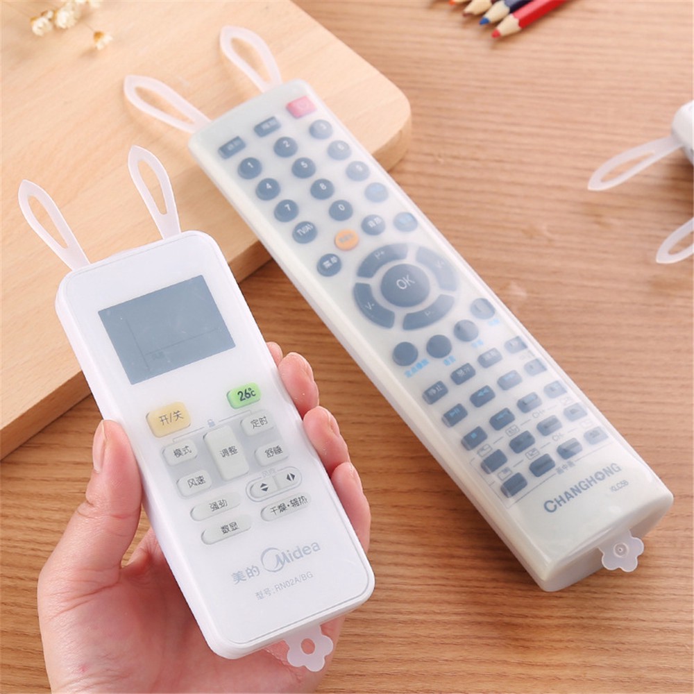 [ set 2 cái ] Vỏ bọc remote Silicone - Bọc điều khiển (remote) tivi điều hòa