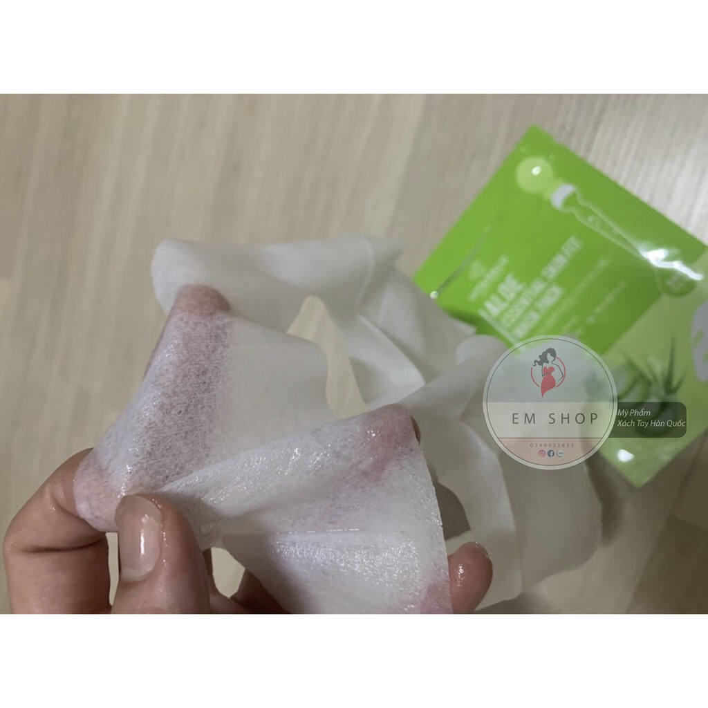 Mặt Nạ Vitahalo Aloe Hàn Quốc Dưỡng Ẩm Da, Làm Mịn Da Từ Nha Đam