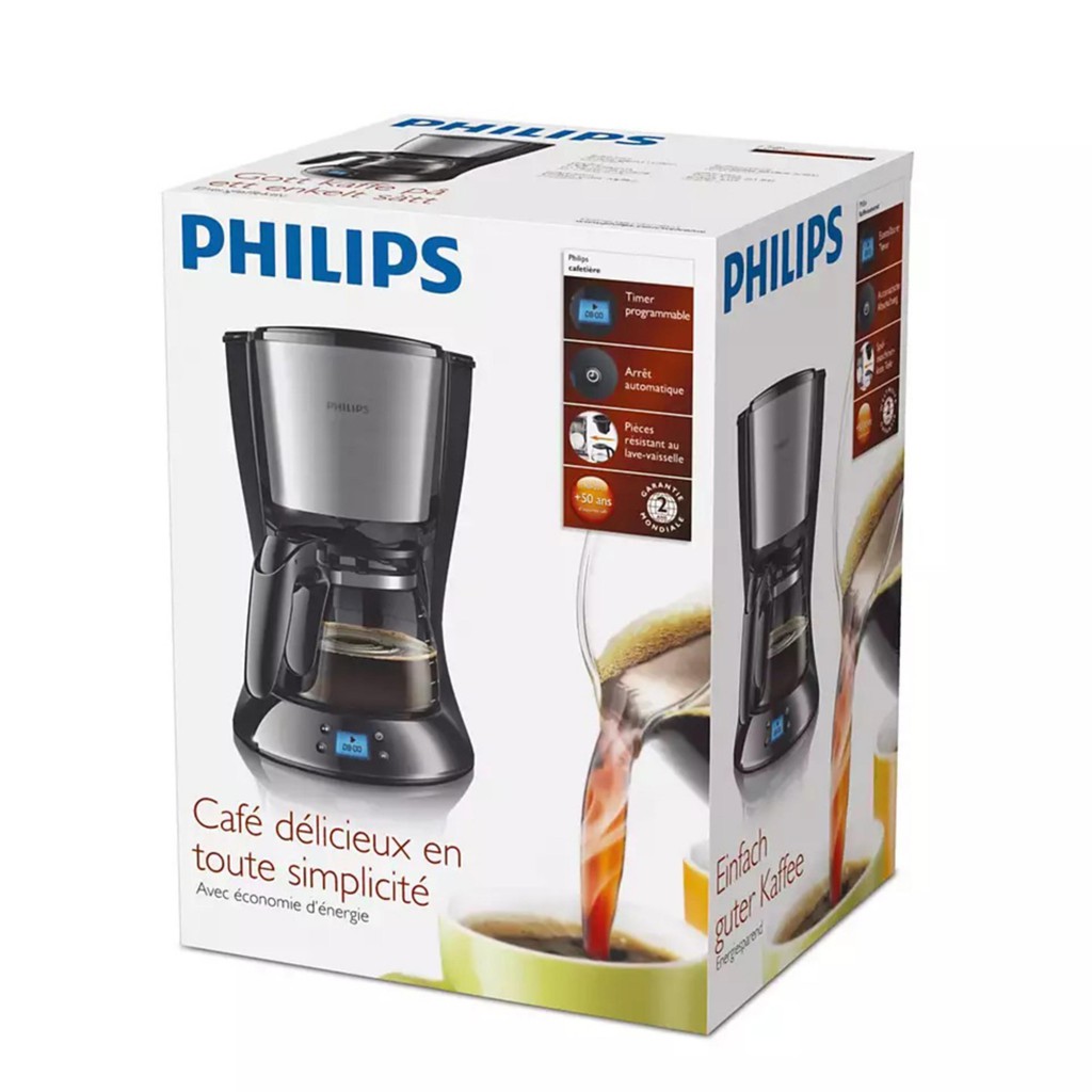 Máy pha cafe PHILIPS HD7459 - Máy pha cà phê màn hình LCD [Hàng Đức Chính hãng]