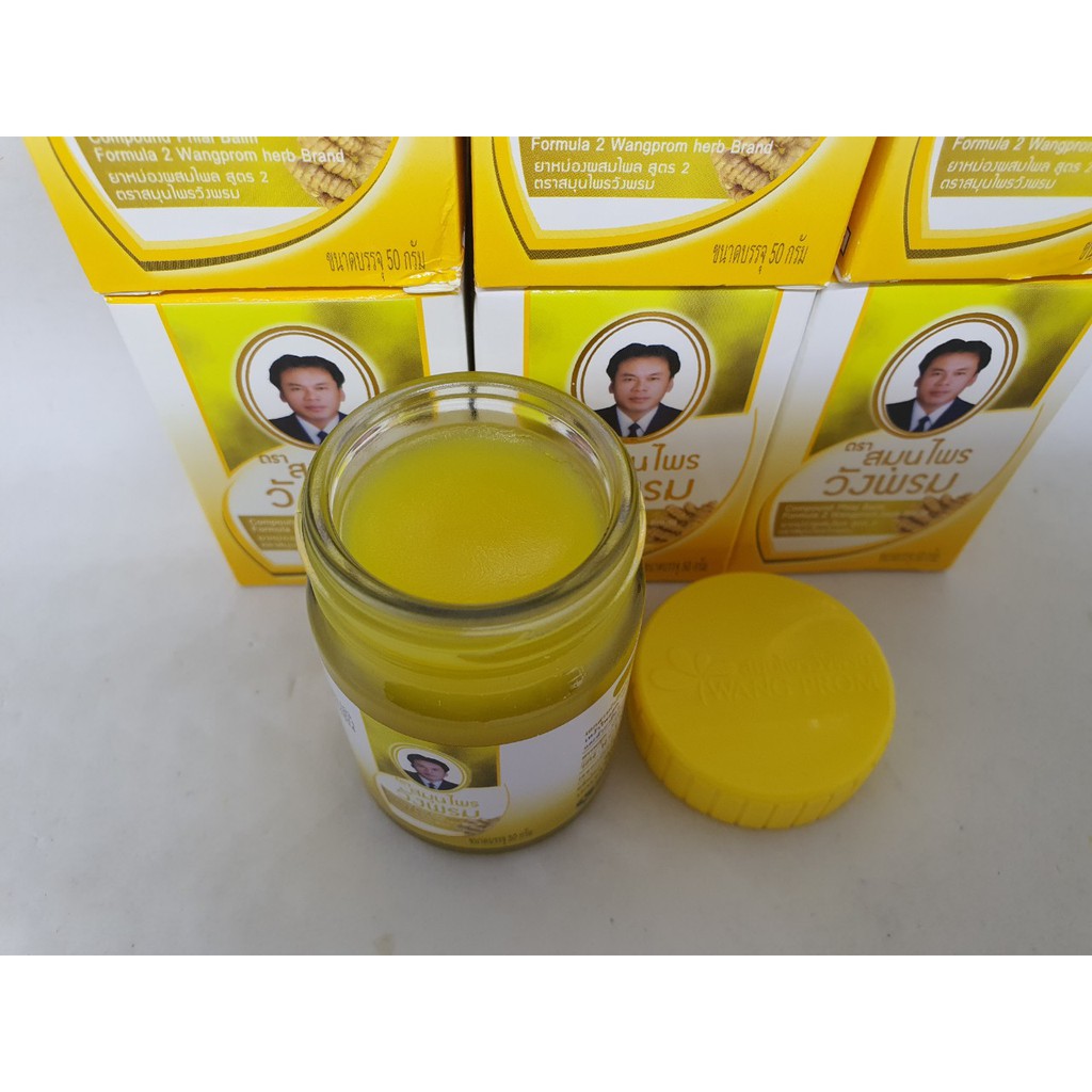 Dầu cù là compound phlai balm formula 2 wangprom herb brand chính hãng thái lan 50 gam