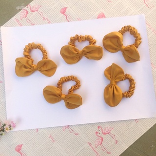 Dây cột tóc buộc tóc scrunchies nơ xinh xắn