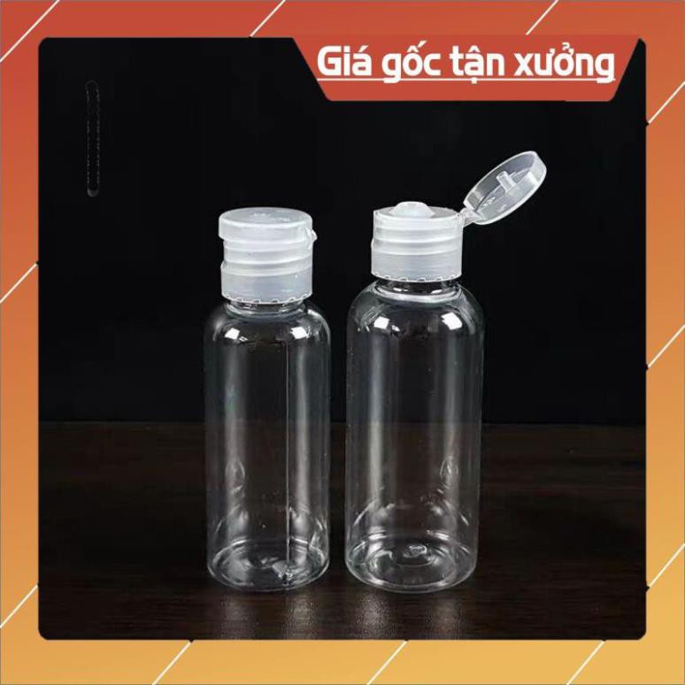 [SIÊU RẺ] [30ml] Chai lọ nhựa pet nắp bật chiết mỹ phẩm / chai lọ chiết mỹ phẩm / chai đựng gel, dung dịch chất lỏng