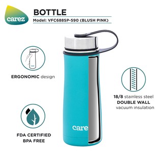 Mua Bình giữ nhiệt thể thao CAREZ 590ML VFC688SC-590 - Màu xanh Cyan