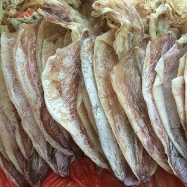 Mực size nhí 500k/kg