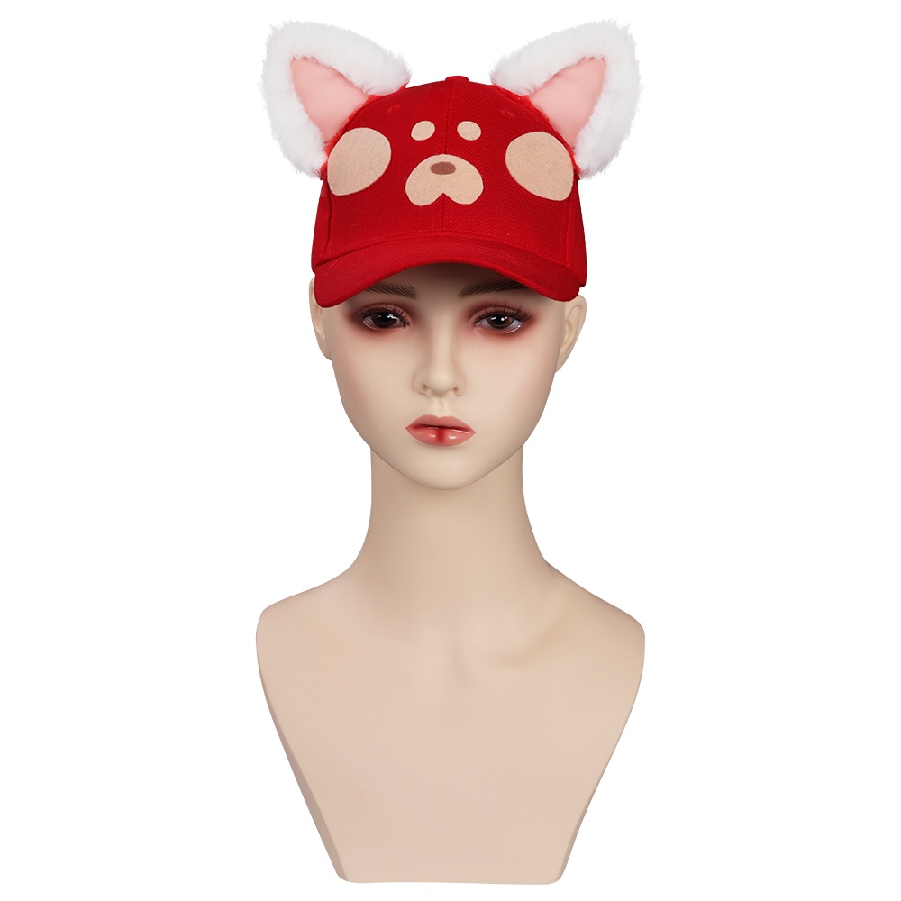 Mũ Hóa Trang Gấu Trúc Đỏ Cho Lễ Halloween