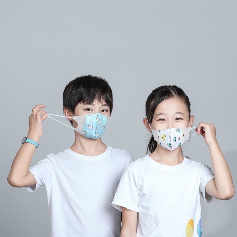 Khẩu Trang Cho Bé 3D Mask hoạ tiết xinh cho bé (túi 5 cái)