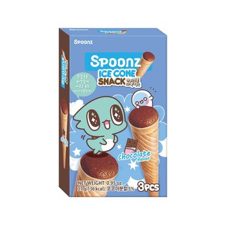 Bánh Xốp Spoonz Snack Ice Cone Vị Socola 27 g