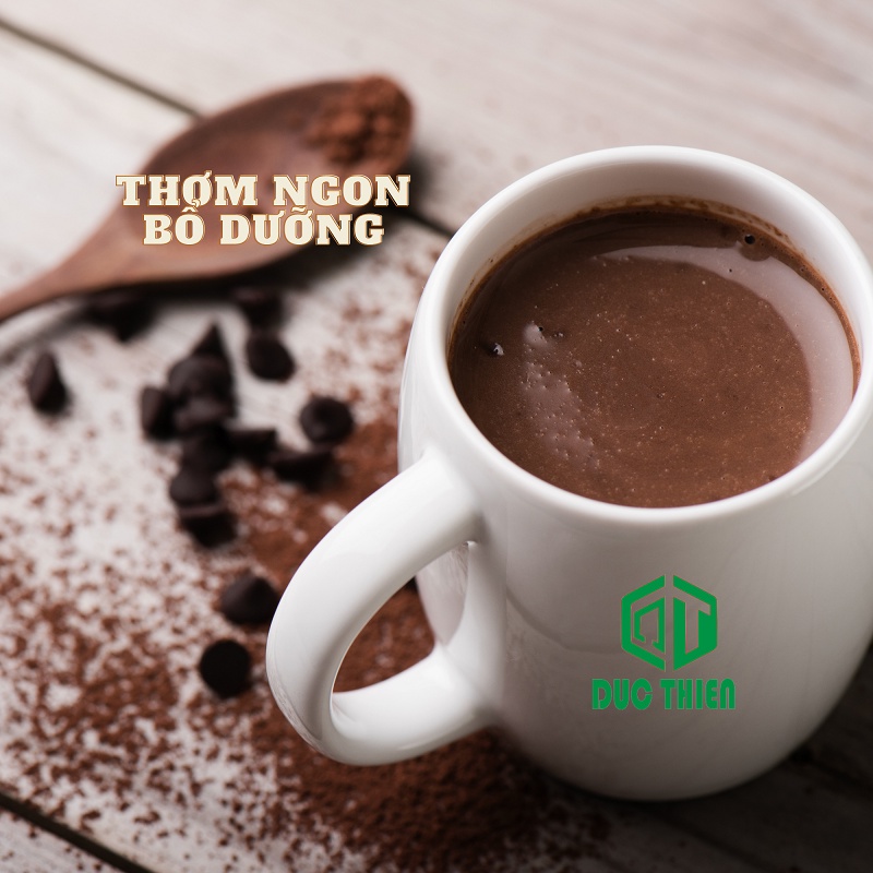200gr Bột Cacao Organic Đức Thiện Cao Cấp - Bột Cacao Mi Nguyên Chất Thơm, Béo, Ngon Chuẩn Vị
