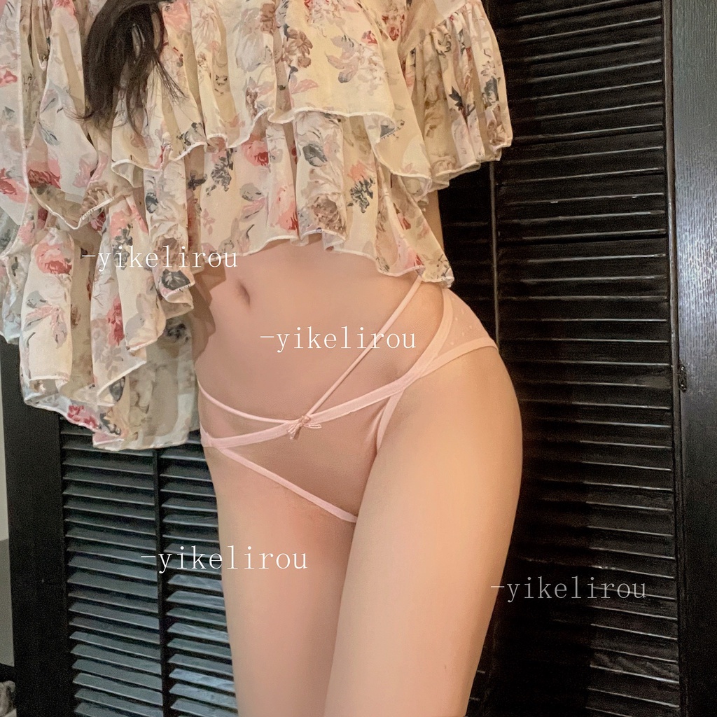 Quần Lót Ren Nữ cao cấp thiết kế su lụa phối dây chéo eo thoáng mát dịu dàng sexy MÃ 136