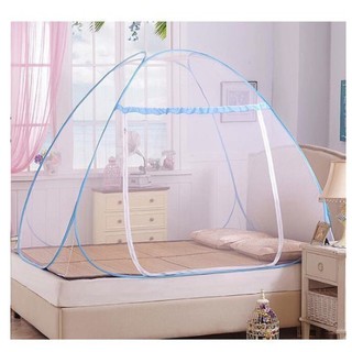 Màn chụp mùng chụp tự bung hình chóp gấp gọn tiện lợi