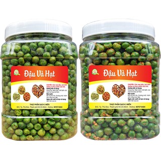 500G ĐẬU HÀ LAN TỎI ỚT VÀ 500G ĐẬU HÀ LAN MUỐI HIỆU TÂN LỘC PHÁT