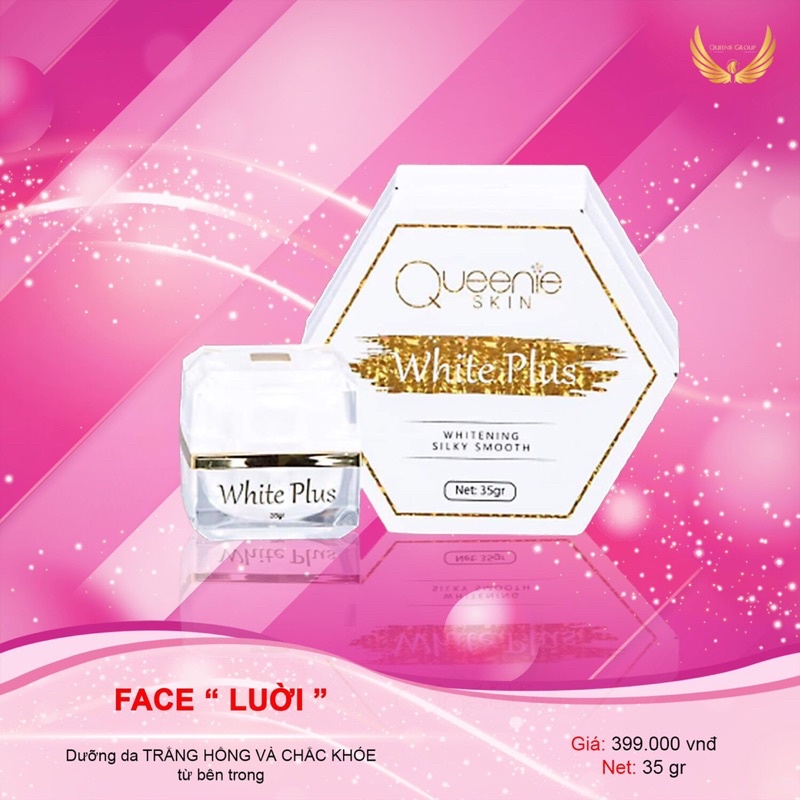 KEM DƯỠNG DA QUEENIE SKIN White Plus  Làm trắng da