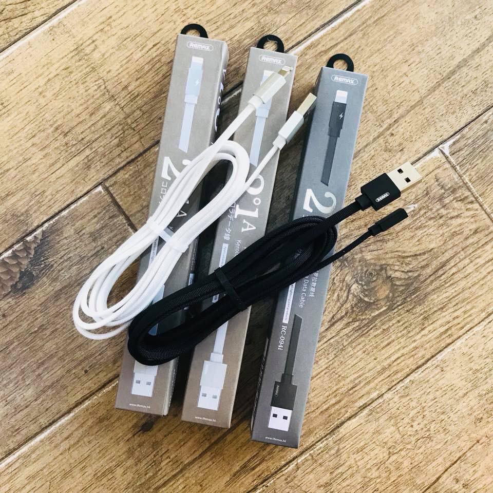 Cáp sạc nhanh iphone 1m remax