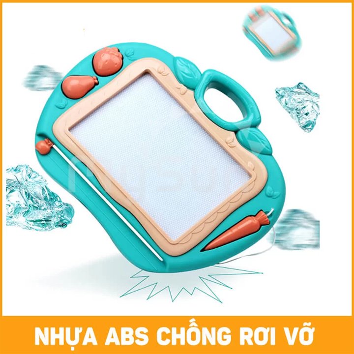 Bảng vẽ nam châm từ tính TỰ XÓA cho bé thông minh điện tử có chân bàn đa năng