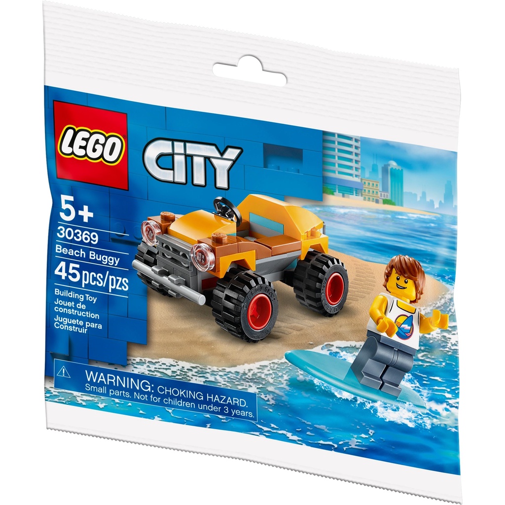 LEGO City 30369 Xe Địa Hình Bãi Biển (45 chi tiết) [Túi Polybag]