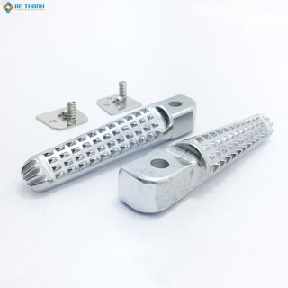 Cặp gác chân sau xe máy HONDA (Nhôm CNC)