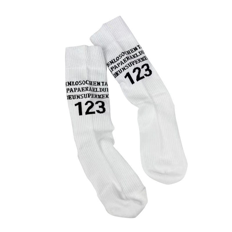 Xixi Tất Cotton Hoạ Tiết Chữ Và Số Thời Trang Cho Nữ