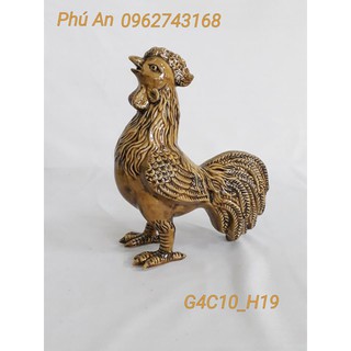 Gà_gốm sứ bát tràng