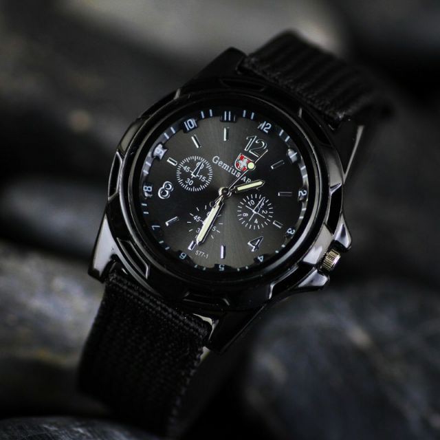 Đồng hồ nam Army dây dù quân đội siêu bền AZ01