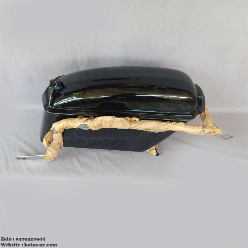 Cặp thùng hông xe máy màu đen rộng 13,5cm