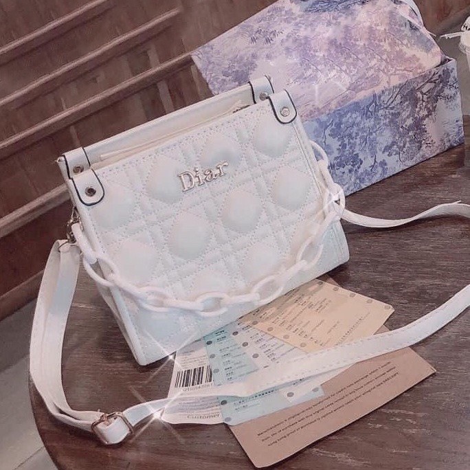 Túi xách đeo chéo nữ giá rẻ đẹp đi chơi phong cách thời trang hàn quốc dễ thương cute DC511