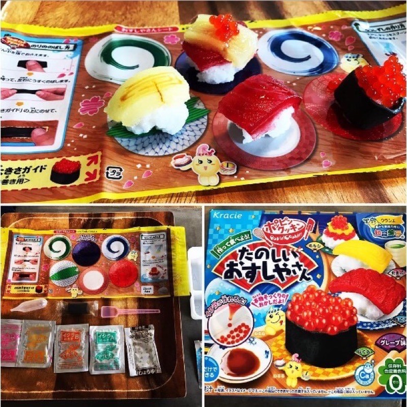 BỮA TIỆC SUSHI CỦA SHIN POPIN COOKIN KẸO DẺO