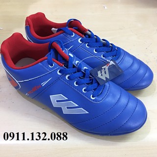 Giày đá bóng trẻ em Prowin S50 đinh nhỏ màu xanh dương, kiểu dáng thể thao, nhà phân phối chính hãng