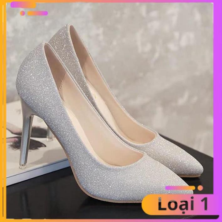 [FreeShip – hàng Auth] Giày nữ 7p kim tuyến cực xinh - FREESHIP