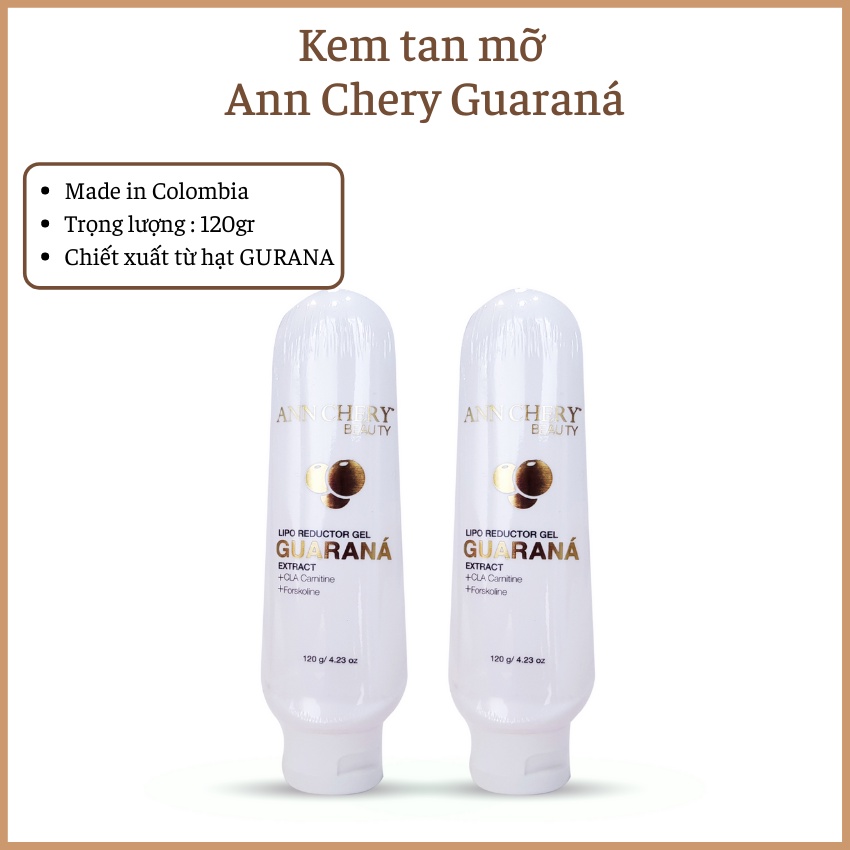 Kem tan mỡ 🔥 LOẠI TỐT 🔥 kem tan mỡ Ann Chery với thành phần thiên nhiên, an toàn hiệu quả cho da