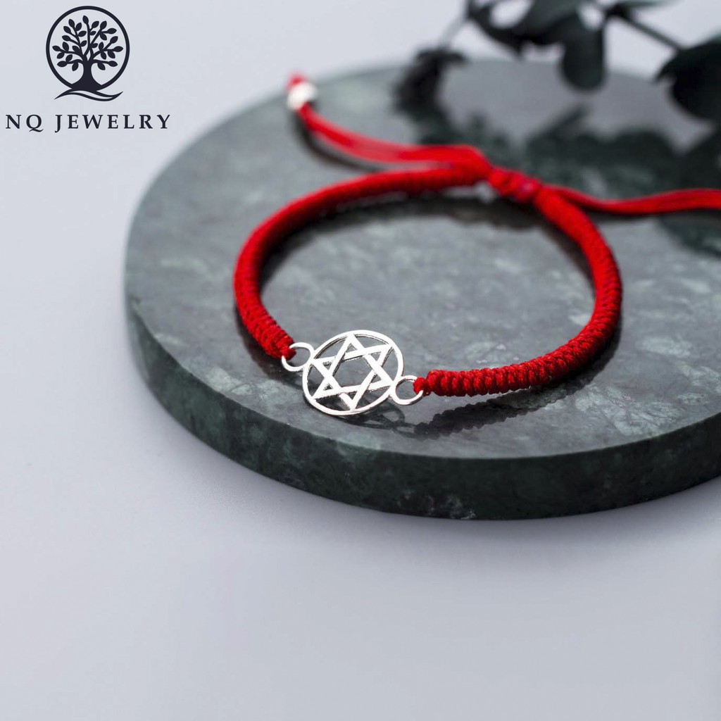 Vòng thắt dây đỏ ngôi sao - NQ Jewelry