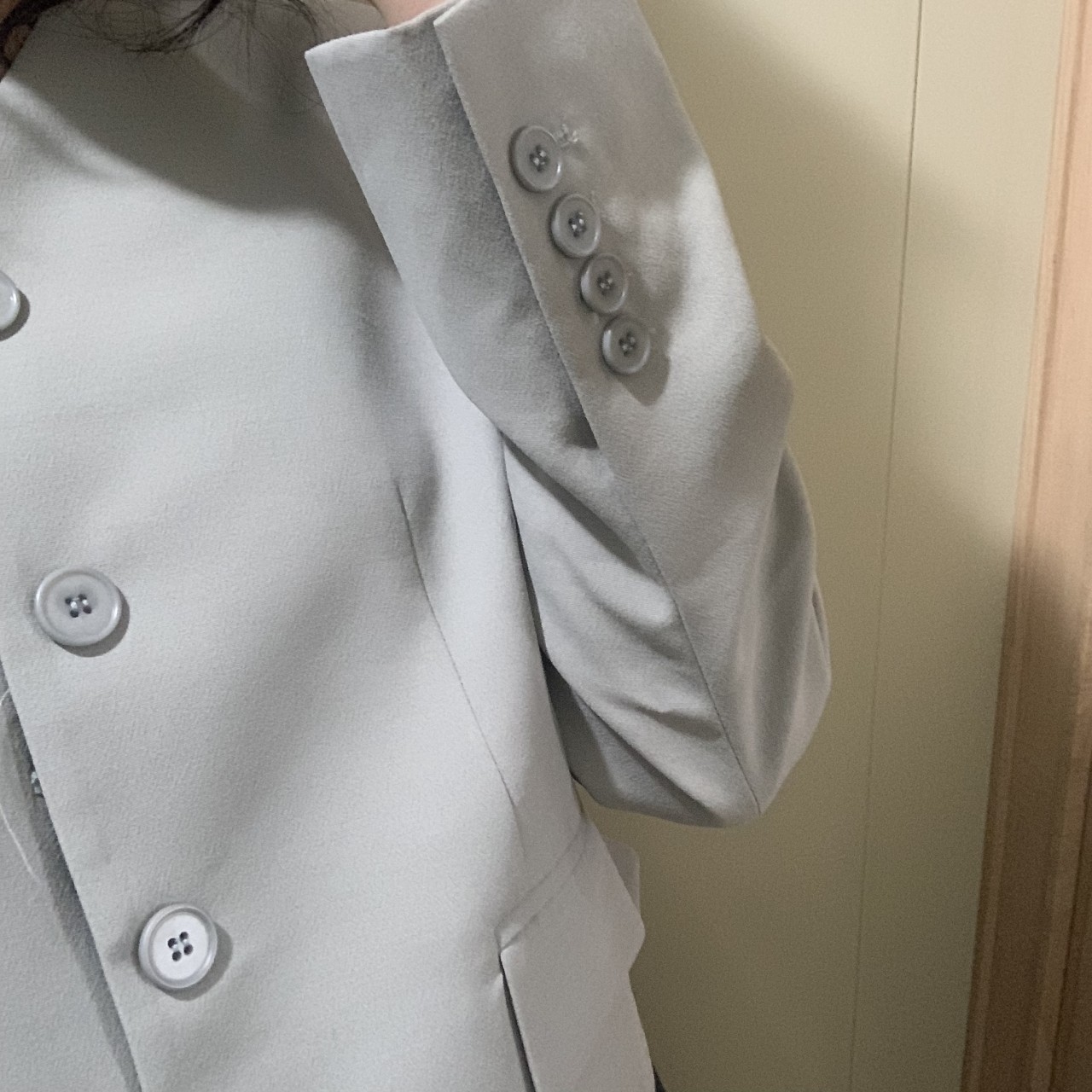 Áo khoác suit cổ tim thời trang cỡ nhỏ xinh xắn | BigBuy360 - bigbuy360.vn