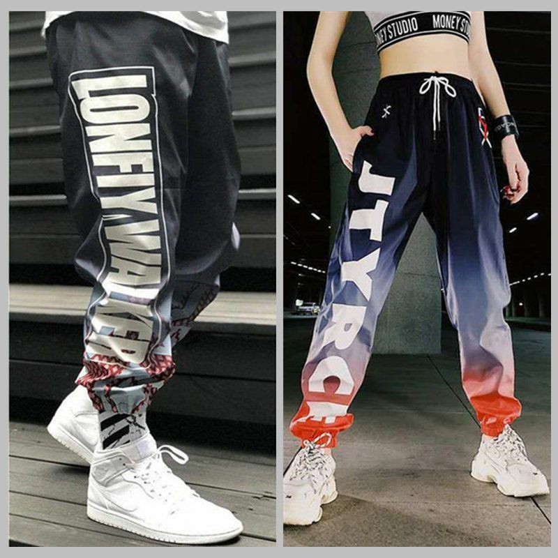 Quần Gió Jogger Thể Thao Nam Nữ Lót Lông Phong Cách HIPHOP STREETWEAR Siêu Ngầu Giữ Ấm Tốt