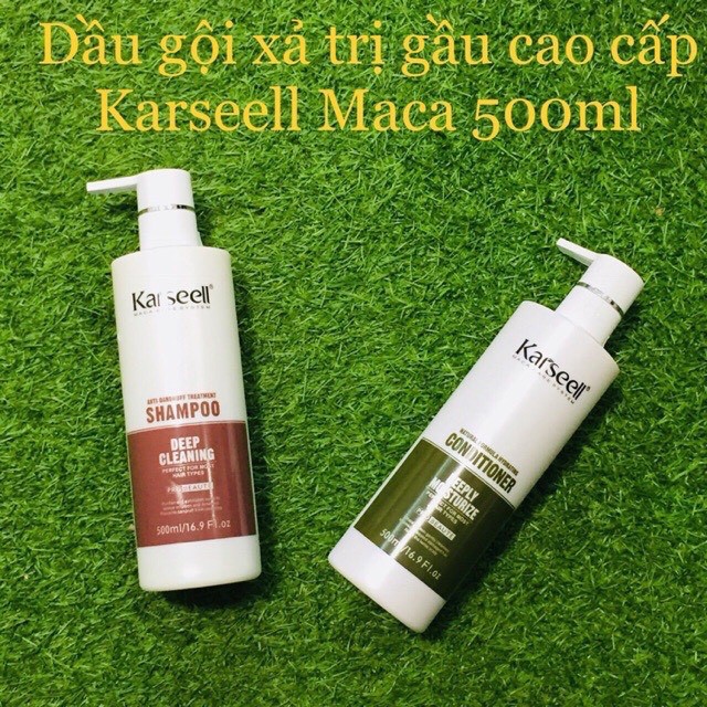 Dầu Gội Dầu Xả Colagen Karseell Dưỡng Ẩm Phục Hồi Siêu Mềm Mượt Hương Nước Hoa 500ml-800ml