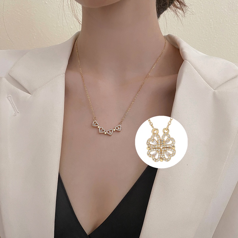 Vòng cổ Mặt Cỏ Bốn Lá, Trái Tim Có Thể Gập Lại Được, Cổ Điển