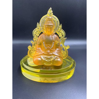 (Ưu Đãi Mua 1 Tặng 2 ) Tượng Phật Bà Quan Thế Âm Bồ Tát Lưu Ly Mang Lại Bình An, Hạnh Phúc (tặng thêm 1 vòng tay