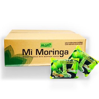 Mì ăn liền chùm ngây Moringa-chay mặn điều được [Thùng 30 gói] [Natural Food Ohsawa]