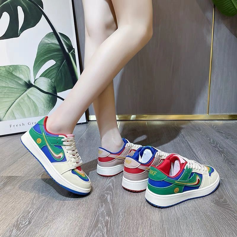 Giày Thể Thao Phối Màu Cá Tính Thời Trang Cho Nữ