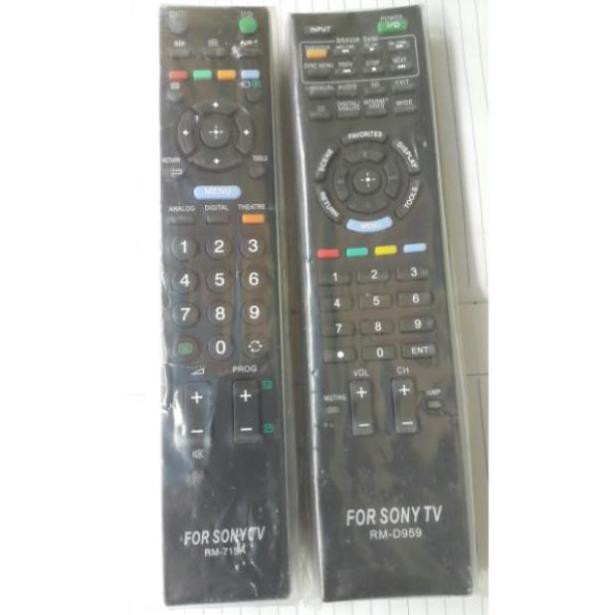 [FREESHIP 50K] REMOTE ĐIỀU KHIỂN LCD, LED TV SONY RM-715A và RM-D959 CHẤT LƯỢNG CAO