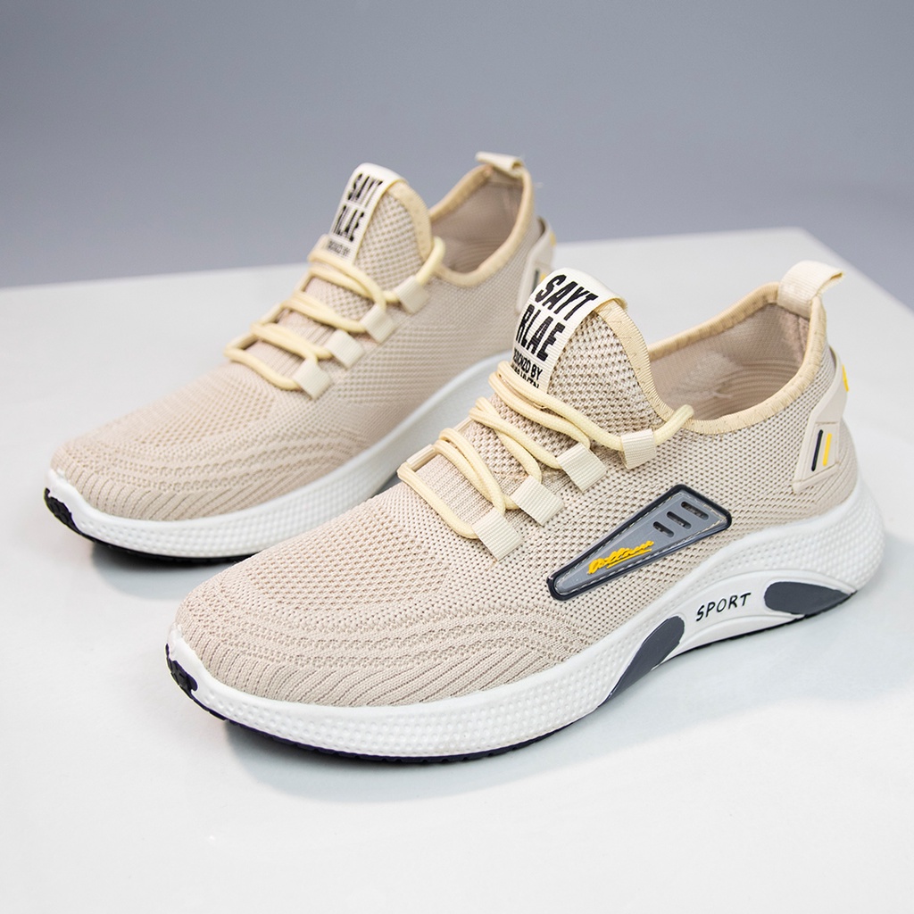 Giày thể thao nam sneaker cổ cao chất liệu vải màu đen đế cao cao cấp độn đế đẹp bảo hành 1 năm TH05 TIMAN