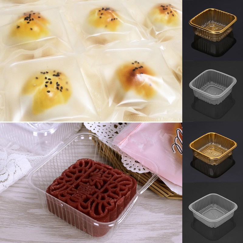 Set 100 hộp đựng bánh trung thu 50g 100g tiện dụng