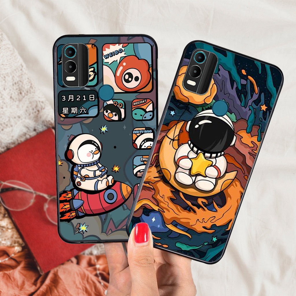 Ốp lưng Nokia C21 Plus mẫu vũ trụ siêu hot cực đẹp cute
